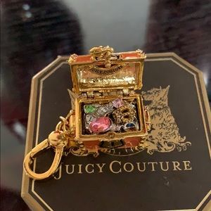 Juicy couture treasure chest charm